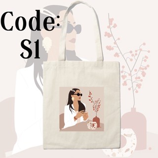 (คุณภาพสูง) Katsa CANVAS FASHION TREND TOTE BAG 3G6H