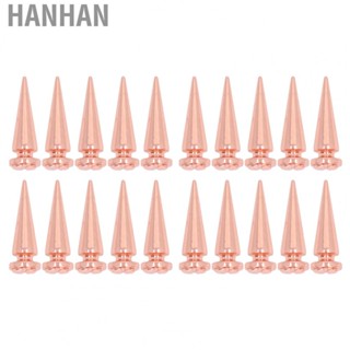 Hanhan Spike Rivet  20Pcs Copper Iron Clothing Rivets  for Bag