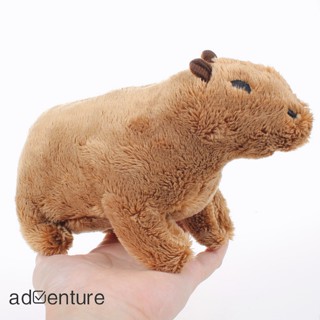 Adven ตุ๊กตานุ่ม รูปการ์ตูนสัตว์น่ารัก Capybara ขนาด 20 ซม. ของขวัญวันเกิด