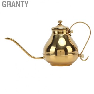 Granty Coffee  Pot  Gold Beautiful Modelling Coffee Drip Kettle  for Home