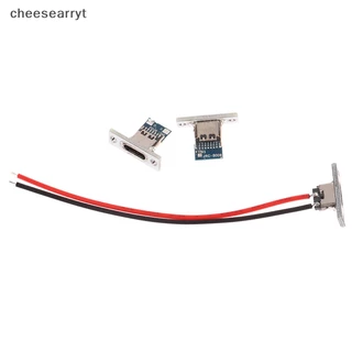 Chee แจ็คเชื่อมต่อ USB Type-C 2Pin 2P 4P กันน้ํา EN