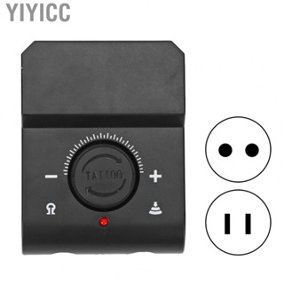 Yiyicc Black Tattoo Machine Power Supply Professional  Mini Tattoo Machine  Portable  Tattoo Power Supply 90-250V e