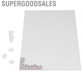 Supergoodsales Heat Transfer Puzzle A3 26x38.5cm  DIY Sublimation Jigsaw with Bottom Plates for Educational Entertainment