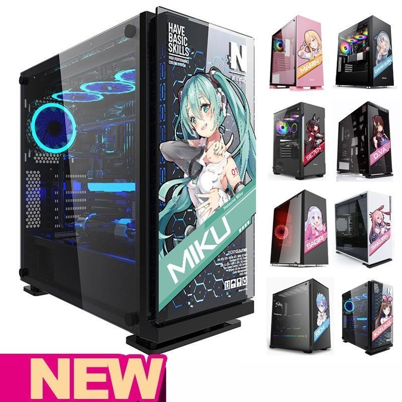 [สติกเกอร์ตกแต่งเคสคอมพิวเตอร์] สติกเกอร์ ลายการ์ตูนอนิเมะ Hatsune Future กันน้ํา มีให้เลือกหลายแบบ