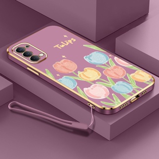 เคสโทรศัพท์มือถือ ลายดอกทิวลิป สําหรับ OPPO Reno2 F Reno2 Z Reno2 Reno3 Reno3 Pro Reno4 Reno4 Z Reno RenoZ