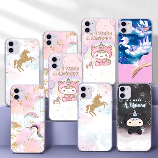 เคสโทรศัพท์มือถือแบบนิ่ม TPU ใส ลายยูนิคอร์น 254A สําหรับ Samsung A01 EU A02 M02 A02S A03S A10 A10S A11 A12 A20 A30 A20S