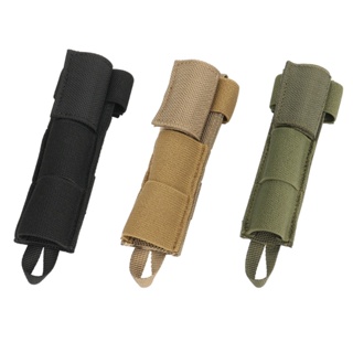 Sup เสาอากาศวิทยุยุทธวิธี จัดระเบียบสายเคเบิล กระเป๋า Molle Modular Vest-Strap Holder Bag