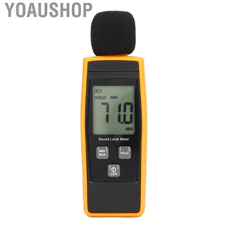 Yoaushop (Batteries Not Include)LCD Digital  Level Meter Handheld Noise Level Meter
