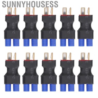 Sunnyhousess  Connector Adapter  Copper Plug EC3 Female To T Plug Male RC LiPo  Adapter  for RC Boat