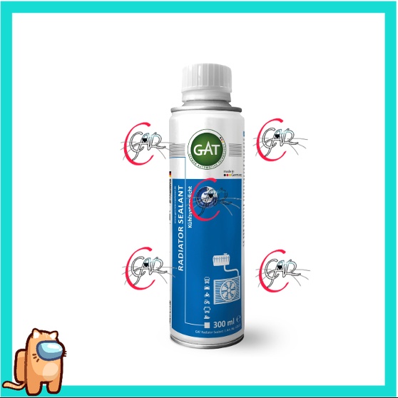 GAT (MADE IN GERMANY) RADIATOR SEALANT STOP LEAK (300ML) STOP-LEAK