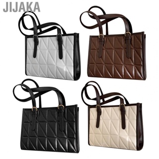 Jijaka Large  Shoulder Bag PU Polyester Trendy Comfortable Handle Adjustable Strap Elegant  for Dating