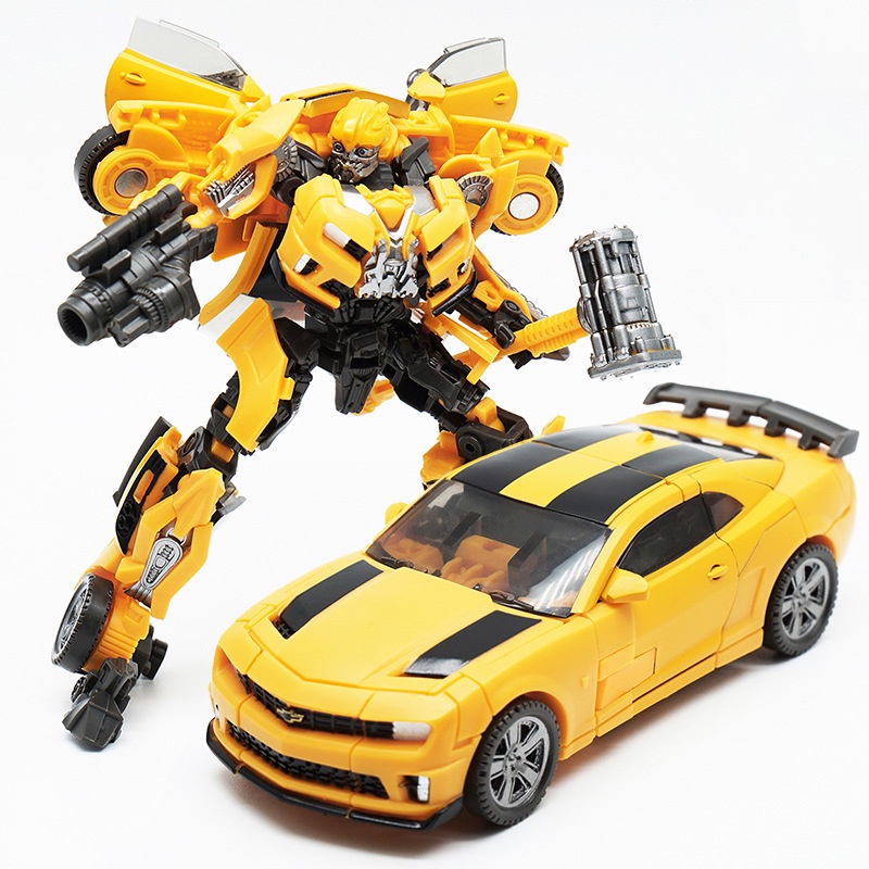 ของเล่นฟิกเกอร์หุ่นยนต์ หุ่นยนต์แปลงร่าง พันธมิตรมนุษย์ Bumblebees And Sam สไตล์คลาสสิก สําหรับเด็กผู้ชาย