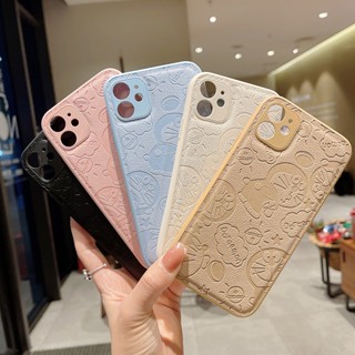 เคสป้องกันโทรศัพท์มือถือ ลายโดราเอมอน คุณภาพสูง สําหรับ iPhone 7 8 Plus X XS XR Max