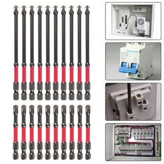 ดอกไขควงแม่เหล็ก FPH2 สําหรับช่างไฟฟ้า 10 ชิ้น