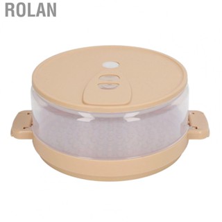 Rolan Potato Baking Box  Raised Base Microwave Potato Box ABS Plastic Aging Resistant Compact  for Home Kitchen