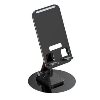 Aluminum Alloy Desktop Universal Foldable Waterproof Small Durable Portable Angle Height Adjustable Phone Holder