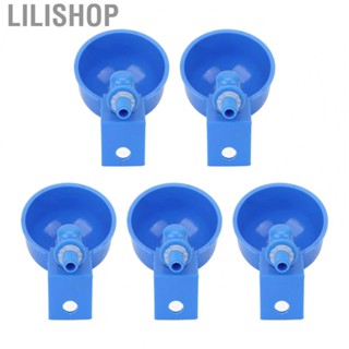 Lilishop 5x Chicken Hen Automatic  Cups Poultry Drinker Drinking Cup For Chicken