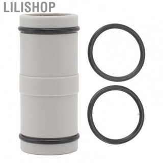 Lilishop Swimming Pool Hose Adapter  Prevent Water Leakage Elastic Rubber Ring Plastic 1.25 Inch To 1.25 Inch Hose Connector  for Above Ground Swimming Pool