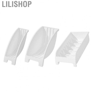 Lilishop Japanese Dish Storage Rack  Fine Workmanship Plastic Standing Upright Dish Draining Rack  for Cabinet