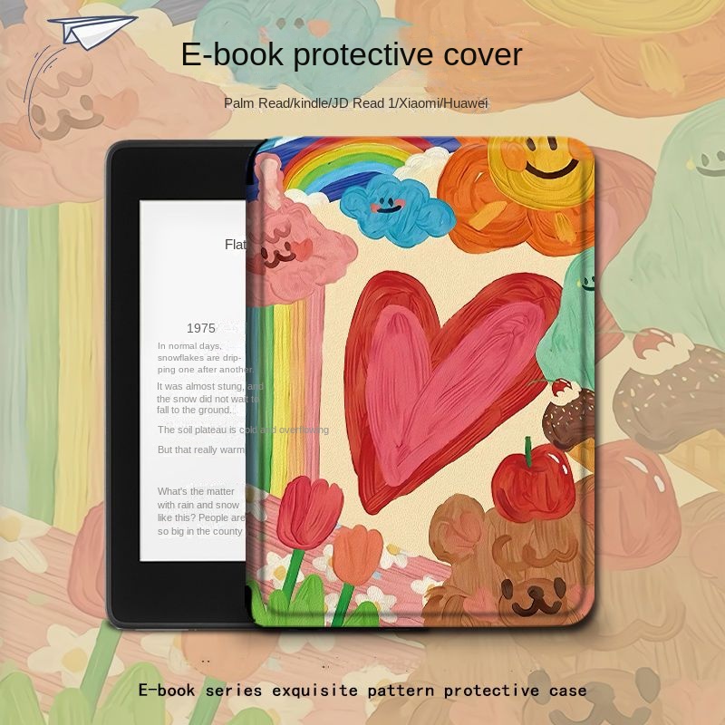 เคสป้องกัน ลายกราฟฟิตี้ kindle สําหรับ Xiaomi E-Book Huawei JDRead Palm Reading light2 Reader Art 0PDY