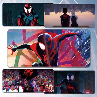 Spider-Man: Across the Spider-Verse mouse pad Miles Morales oversized Gwen Stacy laptop keyboard pad anime peripheral desk pad small แผ่นรองเมาส์ คีย์บอร์ด