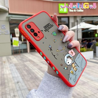 เคสโทรศัพท์มือถือ ซิลิโคนนิ่ม ใส กันกระแทก ลายการ์ตูนสนูปปี้ สําหรับ Xiaomi Redmi 9T Redmi 9