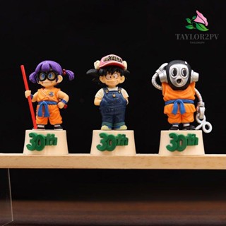 Taylor2pv โมเดลฟิกเกอร์ อนิเมะ Dragon Ball Arale Goku Toriyama ของเล่นสะสม สําหรับเด็ก