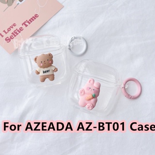 【ของแท้】เคสหูฟัง แบบนิ่ม ลายการ์ตูนน่ารัก สําหรับ AZEADA AZ-BT01 AZEADA AZ-BT01