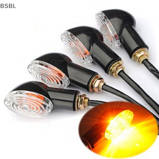 Bsbl ไฟเลี้ยว LED 12V 10W สีเหลืองอําพัน สําหรับรถจักรยานยนต์