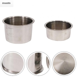 【DREAMLIFE】Filter Basket Practical To Use Silver 1 X 51x25mm Durable For Coffee Filter