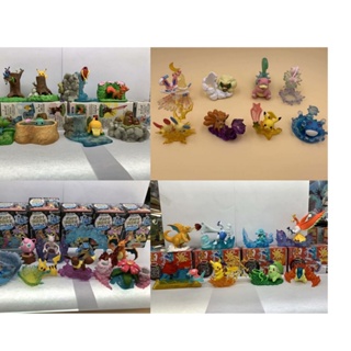 [Spot] pet elf desktop 8 Pikachu Super Dream Genie turtle Q version boxed egg hand doll ornaments