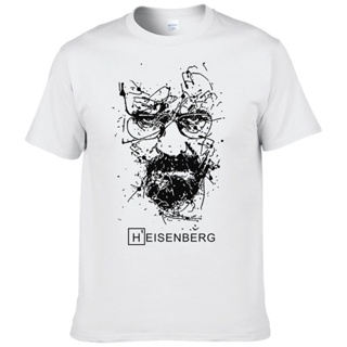 ดีมาก ใหม่ เสื้อยืดลําลอง แขนสั้น พิมพ์ลาย Breaking Bad Heisenberg Camisetas Hombre แฟชั่นสําหรับผู้ชาย #191