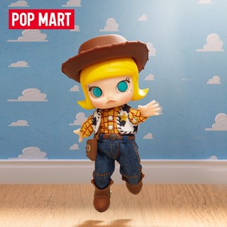 P POPMART POPMART MOLLY Woody ฟิกเกอร์แอกชัน ของเล่น อินเทรนด์ BJD ของขวัญ เครื่องประดับ