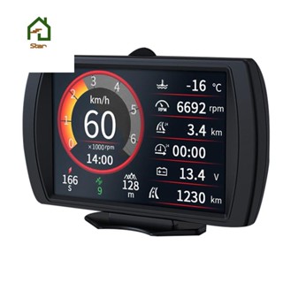 M90 เครื่องวัดระยะทาง GPS OBD-II อเนกประสงค์ อุปกรณ์เสริม สําหรับรถยนต์