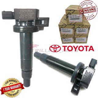 คอยล์จุดระเบิด - Toyota รถยนต์โตโยต้า Vios วีออส 2003-2013 Echo Scion Prius Yaris อาริส Corolla โคโรลล่า Prius พรีอุส 90919-02240 Made In Japan 90919-02265