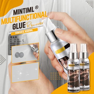 ღ 100ml Auto Car Sticker Remover Sticky Residue Remover Wall Sticker Glue Cleaning Agent Car Glass Label Cleaner สเปรย์กาวติดกาว