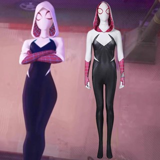 Manles Spider Gwen ชุดคอสเพลย์ ฟิล์มรัดรูป วันพีช 10 วัน