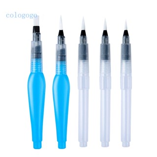 Colo ชุดแปรงปากกาน้ํา เติมได้ สําหรับเกลี่ยสี 3 6 ชิ้น