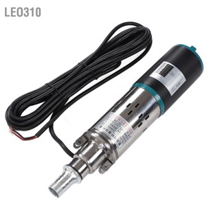 Leo310 DC สกรูปั๊ม 180W 25m ยกมอเตอร์ทองแดงไหลขนาดใหญ่แรงดันสูงพลังงานแสงอาทิตย์ชลประทานปั๊มน้ำ DC12V