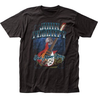 เสื้อยืด พิมพ์ลาย Bad Moon Rising John Fogerty สําหรับผู้ชาย