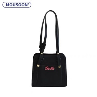 MOUSOON Barbie bag กระเป๋าสะพายไหล่ผู้หญิงแฟชั่นอารมณ์กระเป๋าพกพาความจุขนาดใหญ่