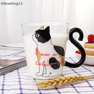Unewking แก้วมักใส่เครื่องดื่ม ชา นม กาแฟ น้ําผลไม้ รูปหางแมว