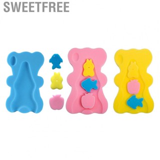 Sweetfree Baby Bath Sponge Mat  Cushion Soft  Shapes for Washroom Toddlers