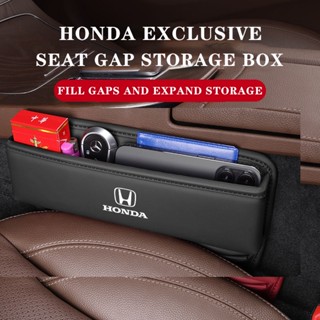 กล่องเก็บของหนัง อเนกประสงค์ พร้อมช่องชาร์จ สําหรับ Honda Seat Gap Odyssey CR-V ACCORD CIVIC HRV