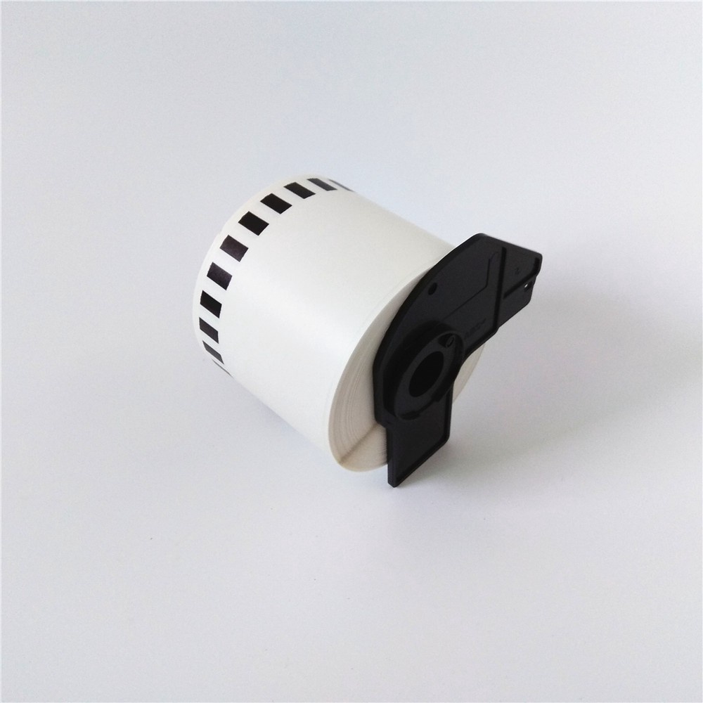 4 x Rolls Brother DK 22205 ป้ายต่อเนื่องสําหรับ QL-580 700 800 810W 820NWB 1050 1060N