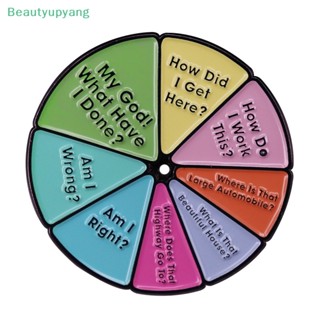 [Beautyupyang] เข็มกลัดเคลือบ หมุนได้ เครื่องประดับยีนส์