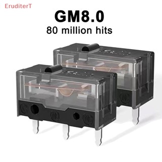 [EruditerT] ไมโครสวิตช์ GM8.0 Esports Mouse Micro Swicth เมาส์คอมพิวเตอร์ 80 ล้านคลิก [ใหม่]