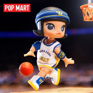 ฟิกเกอร์ Pop Mart Molly x NBA BJD ของเล่น ของขวัญ สไตล์สร้างสรรค์