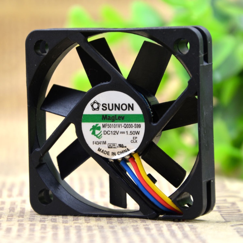 พัดลม CPU ใหม่สําหรับ TAIJUN MF50101V1-Q030-S99 12V 1.50W PWM พัดลมระบายความร้อน 5 ซม. 50X50X10 มม.