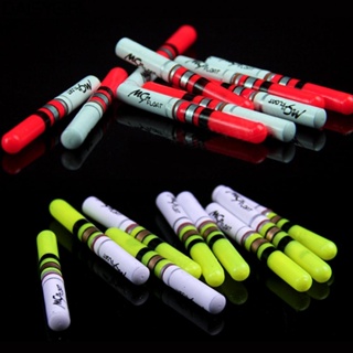 【DAISY Fishing】Float Light Sticks 10Pcs/set 41mm*4.5mm CR322 Battery Operated Luminous